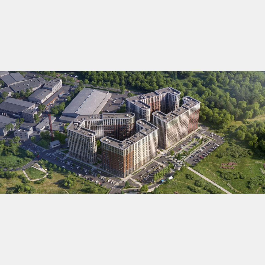 1-к. апартаменты, 38,9 м², 3/16 эт.