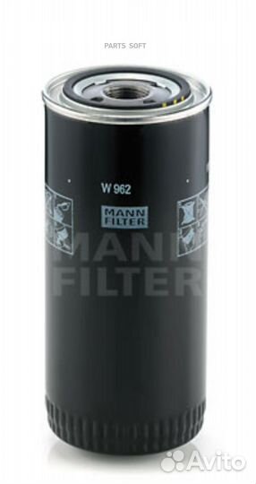 Mann-filter W962 фильтр масляный гидравл. H210 D93