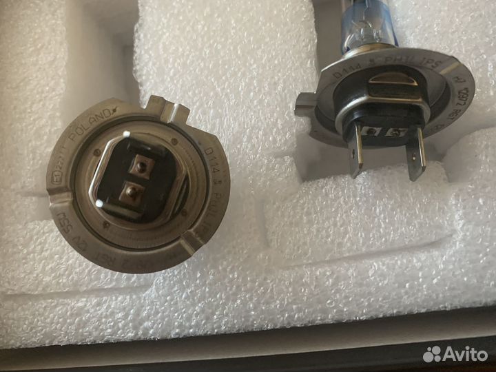 Галогеновые лампы h7 philips