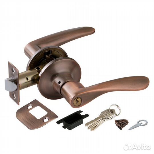 Защелка punto 6020 ас-Е медь, ключ-фиксатор