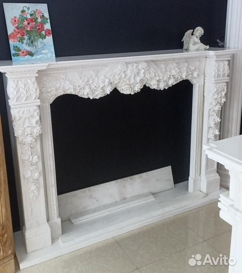 Готовые каминные порталы