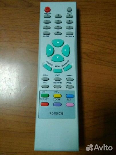 Пульт Thomson RC0Q0036 для телевизора