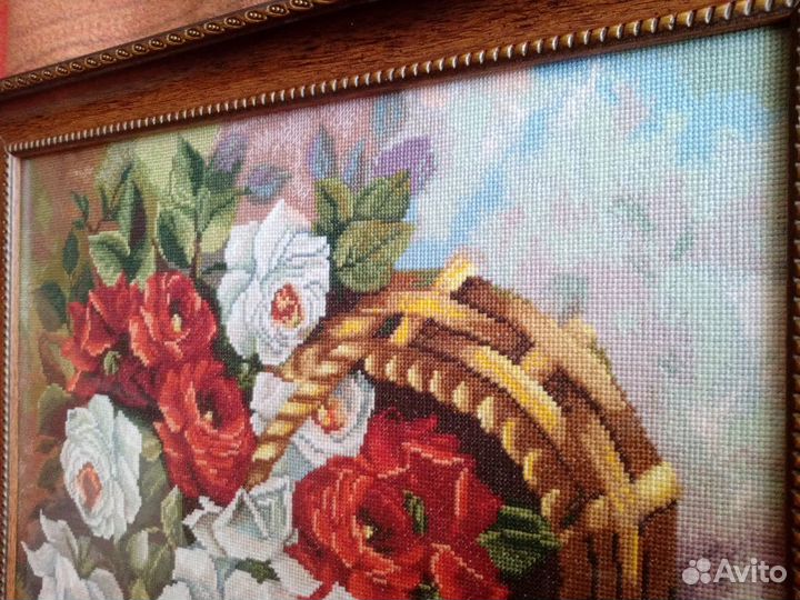 Картина вышивка 