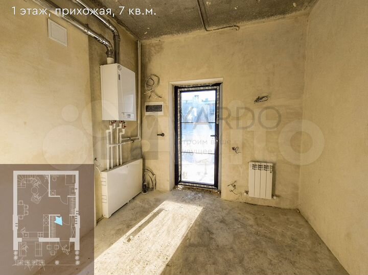 Таунхаус 83 м² на участке 1,5 сот.