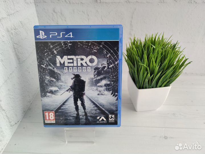 Игра metro Exodus для PS4/PS5