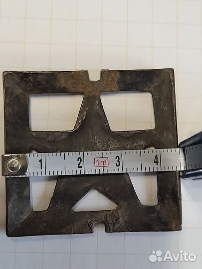 Пряжка бляха ркка СССР