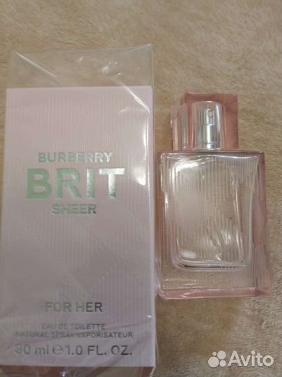 Туалетная вода brit sheer Burberry