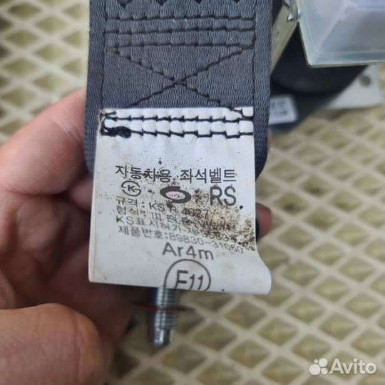 Задние ремни безопасности Nissan Almera Classic