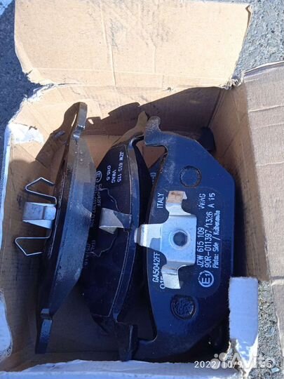 Тормозные колодки оригинал на Vag, Skoda
