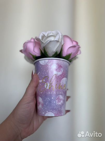 Букет цветов из мыла