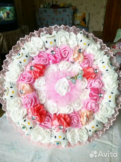 Букеты с игрушками