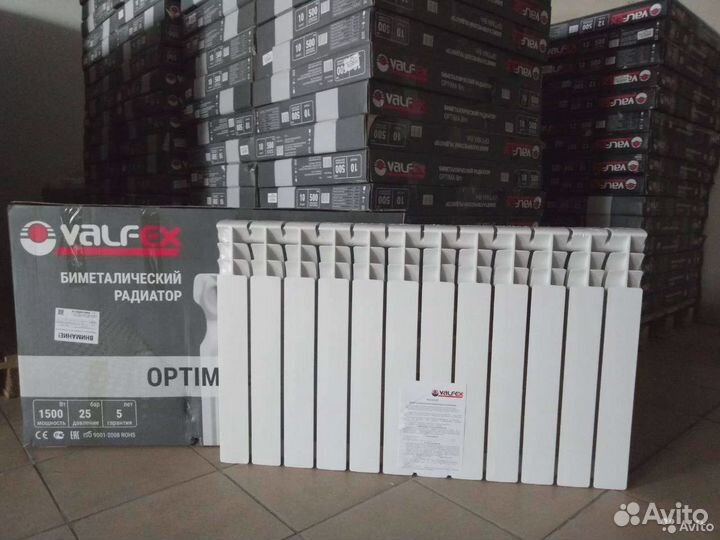 Биметаллические радиаторы отопления Valfex 500