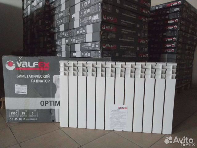 Биметаллические радиаторы отопления Valfex 500
