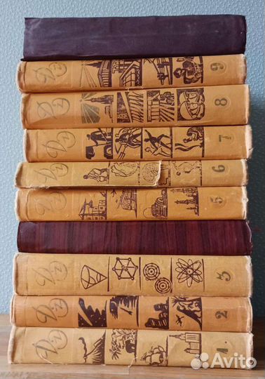 Детская советская энциклопедия 10 томов