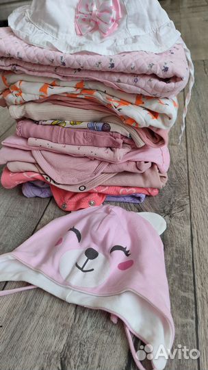 Вещи для девочки пакетом 74