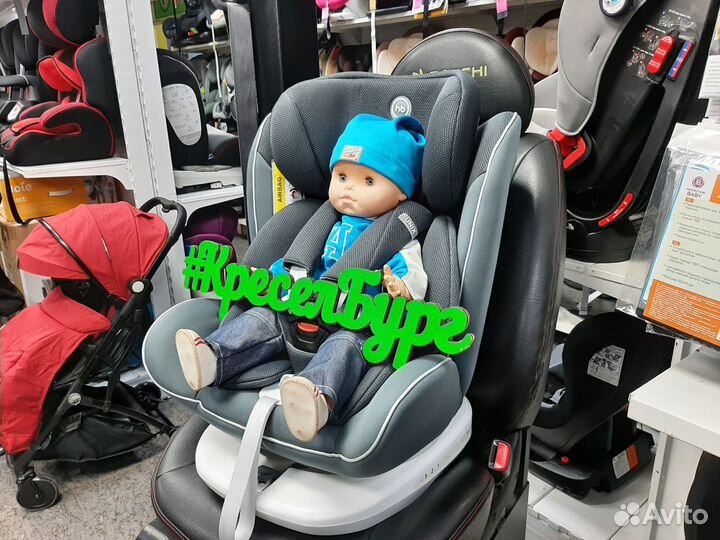 Автокресло happy baby unix isofix (0-36 кг)