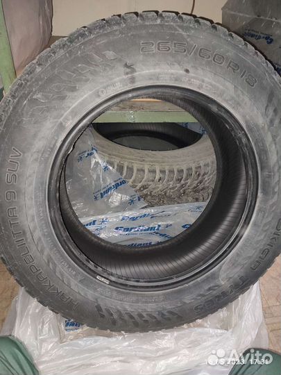 Nokian Tyres Hakkapeliitta 9 SUV 265/60 R18