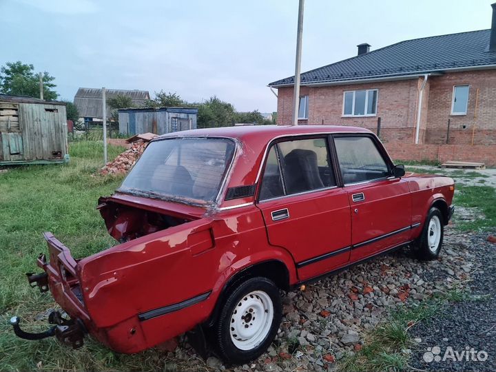 ВАЗ 2107 1.5 МТ, 1988, 77 000 км