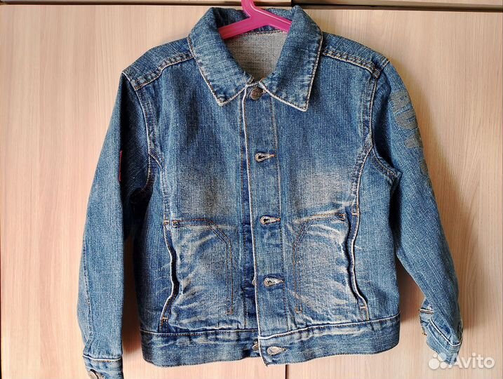 Куртка джинсовая джинсовка для мальчика