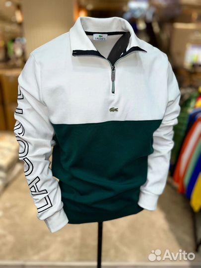 Джемпер на молнии Lacoste (4 цвета)