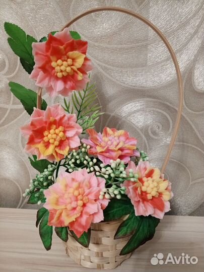 Мыло ручной работы.Букеты