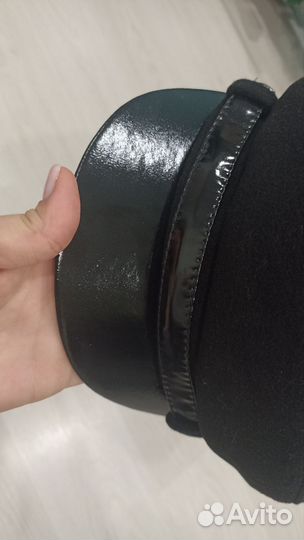 Фуражка кепка женская черная