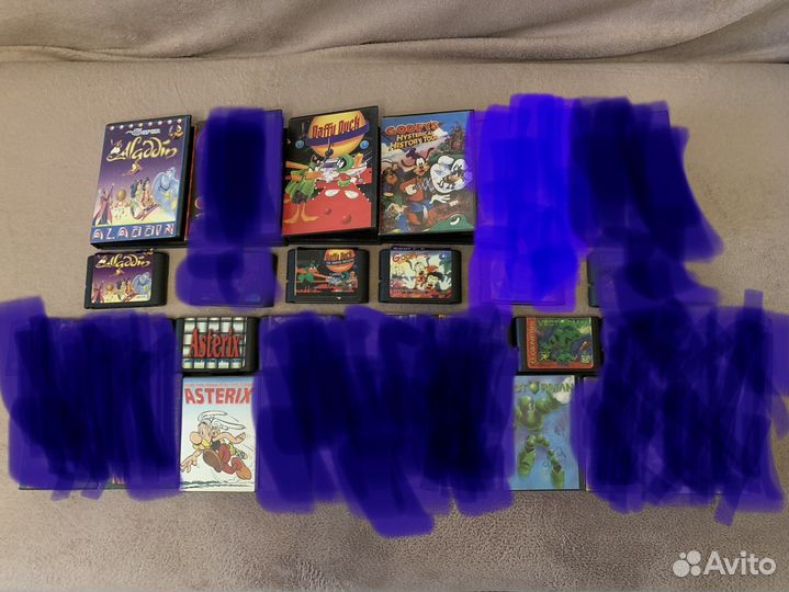 Катриджи для sega