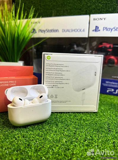 Airpods Pro 2 Gen. с чехлом и гарантией на надежность