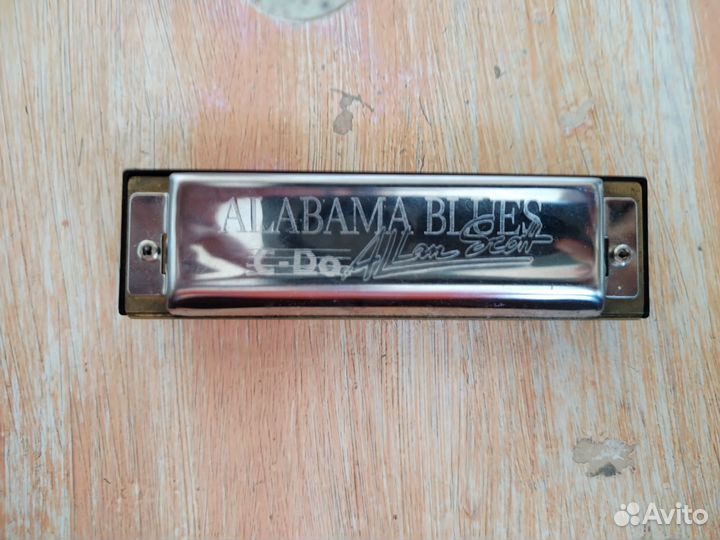 Гармоника Alabama Blues Губная гармошка Hohner
