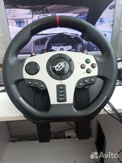 Игровой руль dexp wheelman pro gt