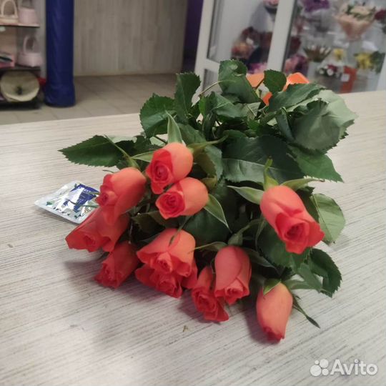 Букет из роз Almanza Премиум 60 см (11-101)