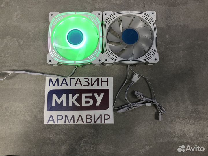 Вентилятор 120мм для корпуса квадрат argb 5V 3pin