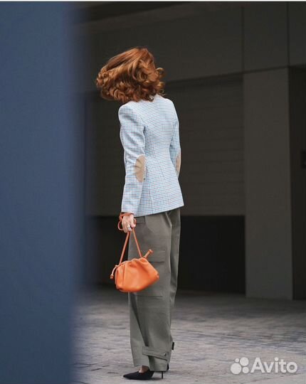 Широкие брюки карго H&M