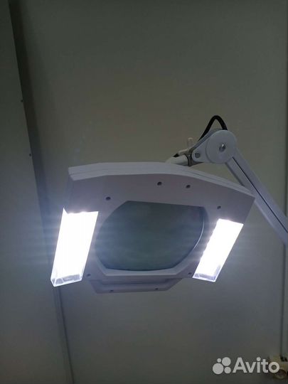 Лампа лупа напольная