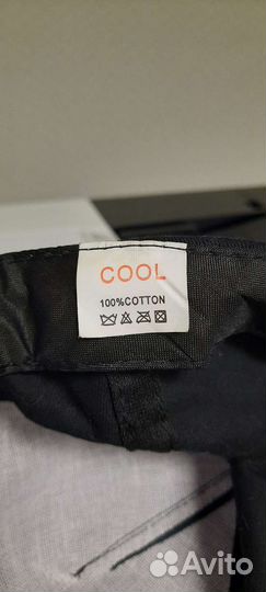 Кепка мужская хлопок черная