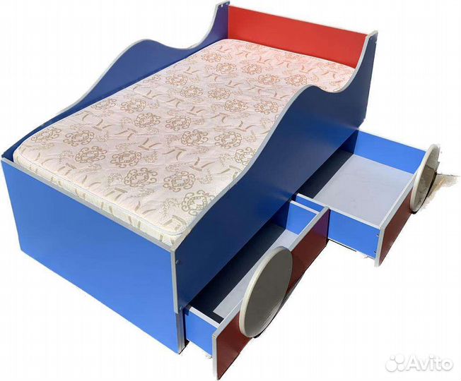 Детская кровать от 3 лет с матрасом бу