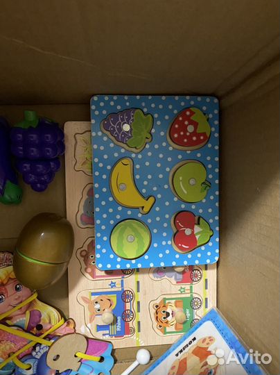 Развивающие игрушки пакетом до 2 лет