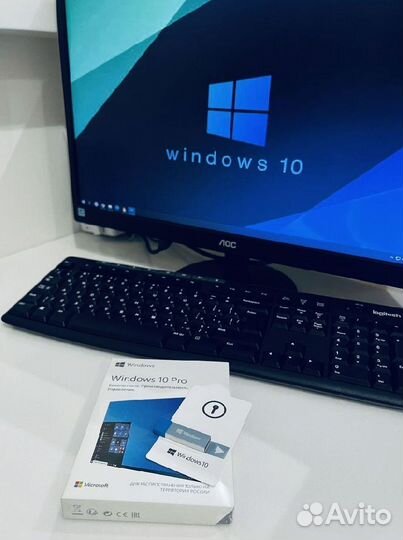 Windows 10 Pro box высокое качество