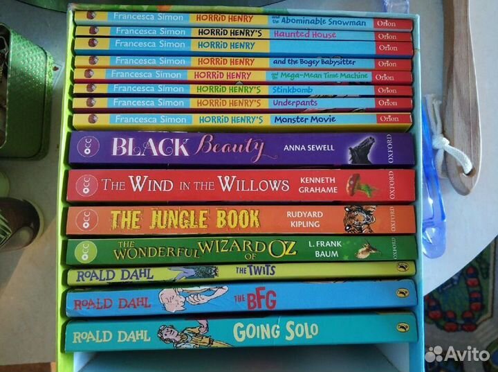 Книги английские для школьников и подростков