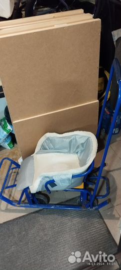 Санки на колесах