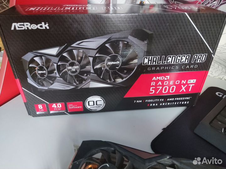 Видеокарта Asrock rx5700xt