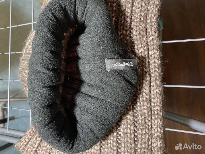 Комплект шапка и шарф