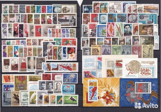 Наборы марок для начинающих. Флора, фауна, космос