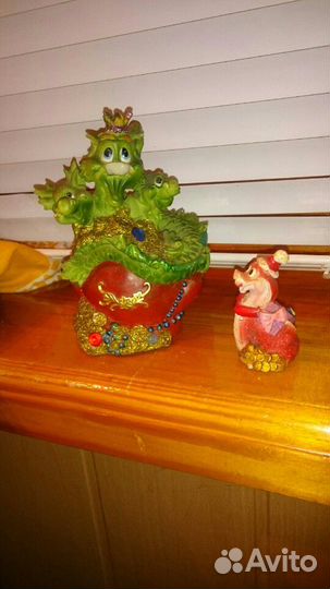 Копилка Змей Горыныч и маленький Змей