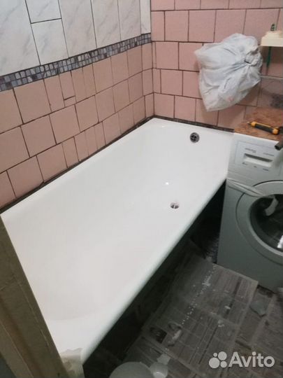 Реставрация (жидкий акрил) ванн, раковин и поддоно