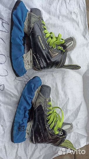 Хоккейные коньки bauer vapor