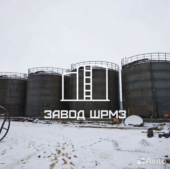 Резервуар вертикальный стальной объем 2000 кубов