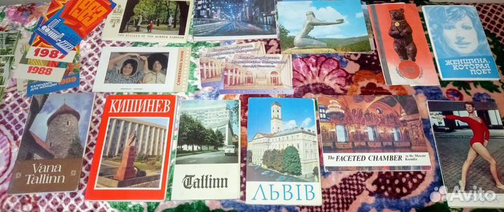 Наборы открыток СССР