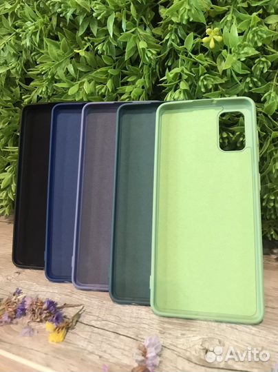Чехол силиконовый Samsung A41
