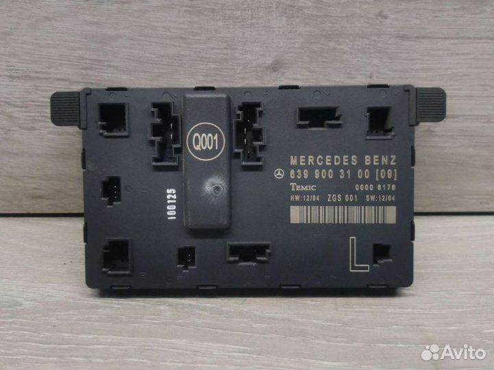 Блок управления дверьми Mercedes Vito W639